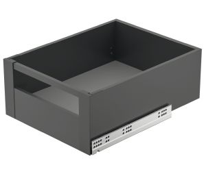 Hafele 552.31.519 Cross Railing, For Matrix Box Slim A30 Internal Drawer, 175 mm Drawer Side Height, 1100 mm Length, Aluminum, Anthracite