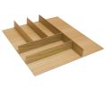 Hafele 556.87.411 Small Cutlery Tray, Fineline™, 396 mm Width, MDF Veneer, Birch, Set