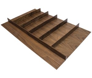 Hafele 556.87.324 Multipurpose Insert, Fineline™, 36" Version, Black Ash