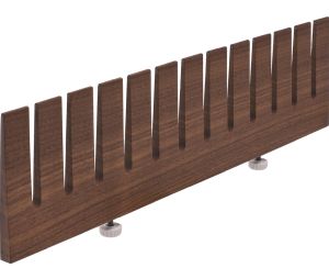 Hafele 556.87.350 Plate Rack, for Fineline™ Base Plate, Black Ash