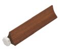 Hafele 556.87.692 Triangle Post, for Fineline™ Base Plate, Walnut
