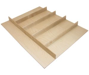 Hafele 556.87.922 Multipurpose Insert, Fineline™, 24" (610 mm) Version, Birch