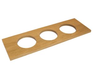 Hafele 554.47.340 Container Holder, for Fineline™ Base Plate, Black Ash