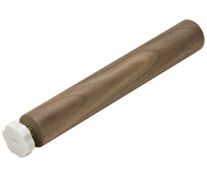 Hafele 557.47.692 Round Post, for Fineline™ Base Plate, Walnut, Set