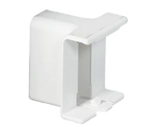 Hafele 558.17.733 Divider Railing Clip, Plastic, White