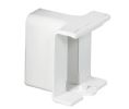 Hafele 558.17.733 Divider Railing Clip, Plastic, White