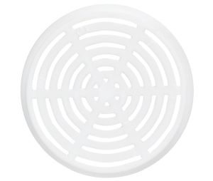 Hafele 571.03.765 Air Ventilation Cap, Slotted, 65 mm Diameter, White