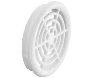 Hafele 571.09.767 Air Ventilation Cap, Round, 48 mm Diameter, White