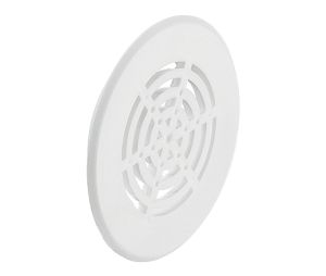Hafele 571.10.700 Air Ventilation Cap, Round, 50 mm Diameter, White RAL 9010