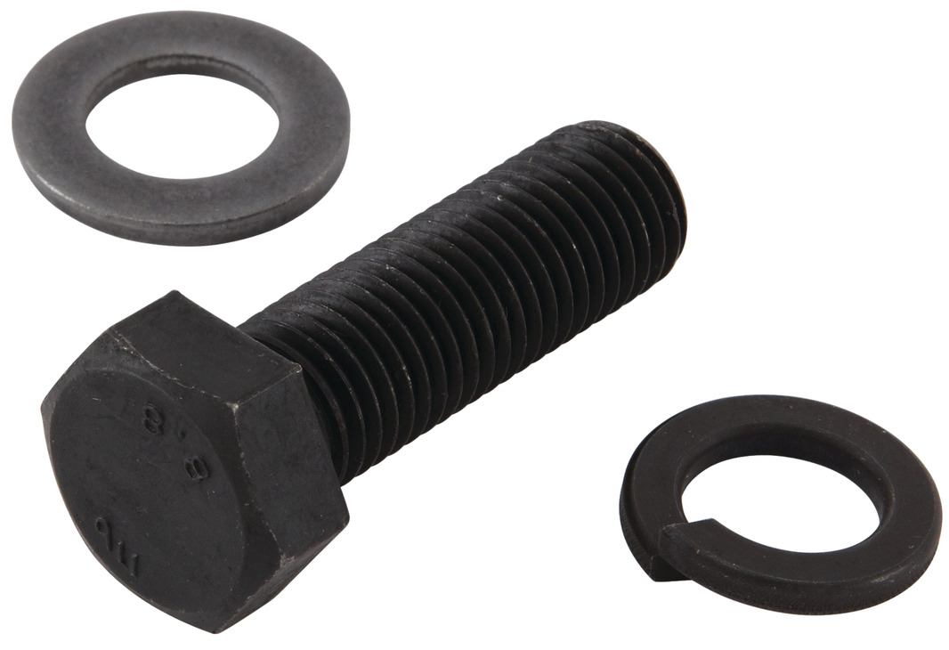 Hafele 630.00.001 Bolt Pack, KOYO Pedestal System, M16 Bolt & Washers, Black, Set