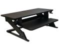 Hafele 633.44.000 Sit-To-Stand Workstation, Volante Desktop, Black