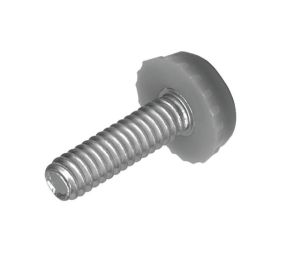 Hafele 637.05.308 Base Leveler, 1/4" - 20 mm x 1", Black