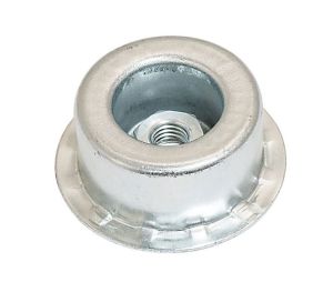 Hafele 637.19.020 Mounting Socket, Xt Metal, Round