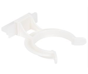 Hafele 637.38.063 Plinth Panel Clip, Also Suitable for Häfele Axilo™ 78 Plinth System, Groove Mount, White
