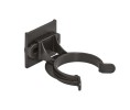 Hafele 637.38.354 Toe Kick Panel Clip, for Hafele AXILO Cabinet Leveling System, with Panel Holder, Plastic, Black