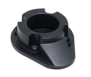 Hafele 637.54.335 Mounting Socket, Screw-Mounted, Black