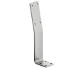 Hafele 638.26.030 Backrest Bracket, for Screw Fixing Beneath The Seat, Stainless steel, Brushed