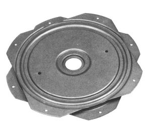 Hafele 646.15.023 Turntable, Spring Loaded, 100 kg Capacity, Unfinished Steel