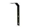 Hafele 654.34.380 Panel Bracket, Modesty Panel Clip System, Steel, Black