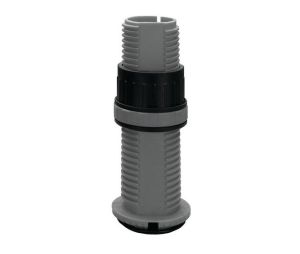 Hafele 654.35.310 Height Adjuster, 60 mm Diameter, Component System, Press-Fit, 4-3/8" Of Adjustment Range