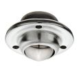 Hafele 661.02.210 Ball Caster, Free-Running, Steel, 10 mm Installation Height, 13 mm Ball Diameter