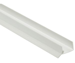 Hafele 713.22.792 Plinth Profile, With Sealing Lip, For Panel Thickness: 19 mm, White