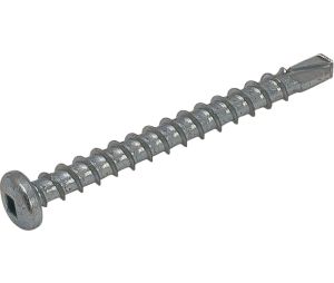 Hafele 792.01.993 Square Drive Screw, for TAG Omni Track® Installation, Sefl-Tapping, Box of 25