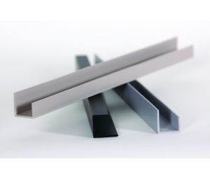 Hafele 792.10.682 Large J Molding, HandiTRIM™, HandiSOLUTIONS, HST2096L, Taupe