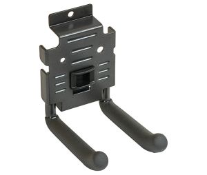 Hafele 792.12.060 Double Hook, HandiSOLUTIONS, HSH04DBWL, 4" Length, Graphite