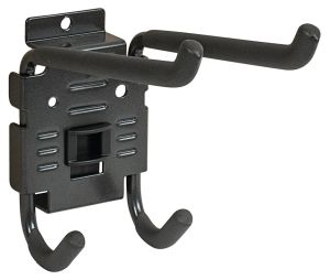 Hafele 792.13.010 Double Utility Hook, HandiACCESSORIES™, HandiSOLUTIONS, HSDUHBWL, Graphite