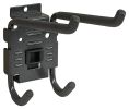Hafele 792.13.010 Double Utility Hook, HandiACCESSORIES™, HandiSOLUTIONS, HSDUHBWL, Graphite