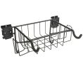 Hafele 792.14.010 Horizontal Bike Rack, HandiACCESSORIES™, HandiSOLUTIONS, HSHBRNL, Graphite