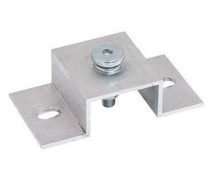 Hafele 793.00.002 Double Sided Wall Fastener, Coloma, Zinc-Plated, Box of 6