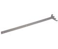 Hafele 793.00.401 Shelf Bracket Set, Coloma, 12" Depth, 1-1/8" Shelf thickness, Silver