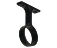 Hafele 802.09.328 Center Support, for 33 mm (1-5/16") Diameter Heavy Duty Tube, Black