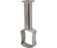 Hafele 802.13.000 Wardrobe Tube Center Suspended Support, Tag Signature Collection, Matt Aluminum