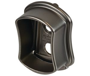 Hafele 803.39.750 Wardrobe Tube End Support, Tag Signature Collection, Slate