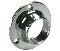 Hafele 803.60.202 Wardrobe Tube Support, for KV 750 5 Series, 33 mm (1-5/16") Diameter, KV 764, Fully Enclosed Support, Chrome