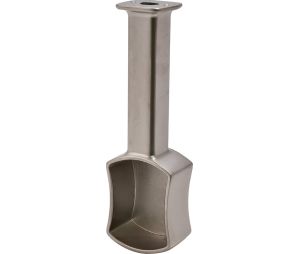 Hafele 803.64.600 Wardrobe Tube Suspended Support, Tag Signature Collection, Matt Nickel