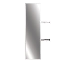 Hafele 805.73.022 Full Rotation Mirror, Tag Synergy Elite, 47-3/8" Height, Matt Aluminum