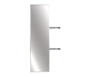Hafele 805.73.621 Full Rotation Mirror, Tag Synergy Elite, 35" Height, Matt Nickel
