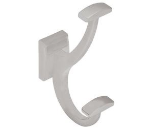 Hafele 807.69.031 Coat Hook, Tag Synergy Elite Collection, (1-1/16 x 2-3/4"), Matt Aluminum