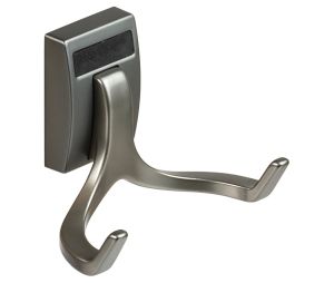 Hafele 807.69.340 Double Hook, Tag Synergy Elite Collection, Slate