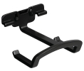 Hafele 807.72.260 Shoe Hook, TAG Symphony Wall Mount System, Zinc, Black