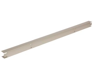 Hafele 807.76.693 Filler Strip, For Tag Illuminated Glass Shelf, 36" Width, Matt Nickel