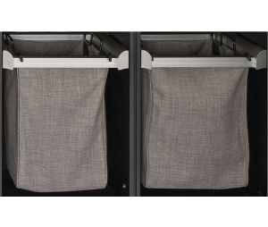 Hafele 807.77.342 Laundry Bag, Tag Engage, 18", Fabric, Beach