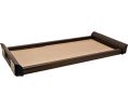 Hafele 807.77.402 Pull-Out Shelf, Tag Engage, 24", Oil-Rubbed Bronze