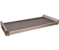 Hafele 807.77.601 Pull-Out Shelf, Tag Engage, 18", Matt Nickel