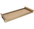 Hafele 807.77.901 Pull-Out Shelf, Tag Engage, 18", Matt Gold