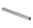 Hafele 812.28.002 Railing Tube, Gallery Rail System, Square, Tube 8 x 8 mm (5/16" x 5/16"), Stainless Steel, Matt Brushed